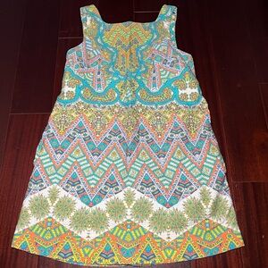 Anthropologie Colorful Geometric Mini‎ Dress